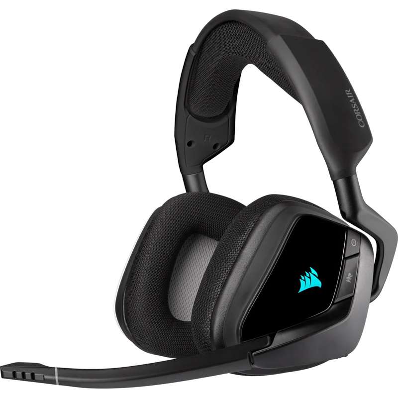 Corsair VOID RGB ELITE Wireless Premium Gaming Headset with 7.1 Surround Sound  Carbon (AP)