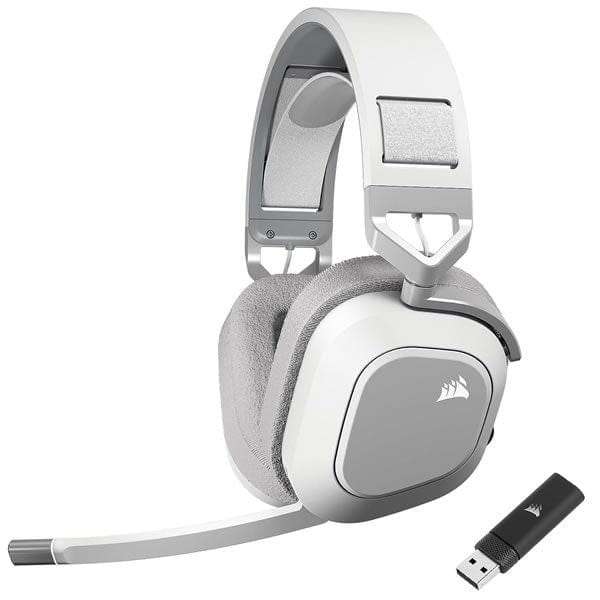 Corsair HS80 Max Wireless Gaming Headset - White