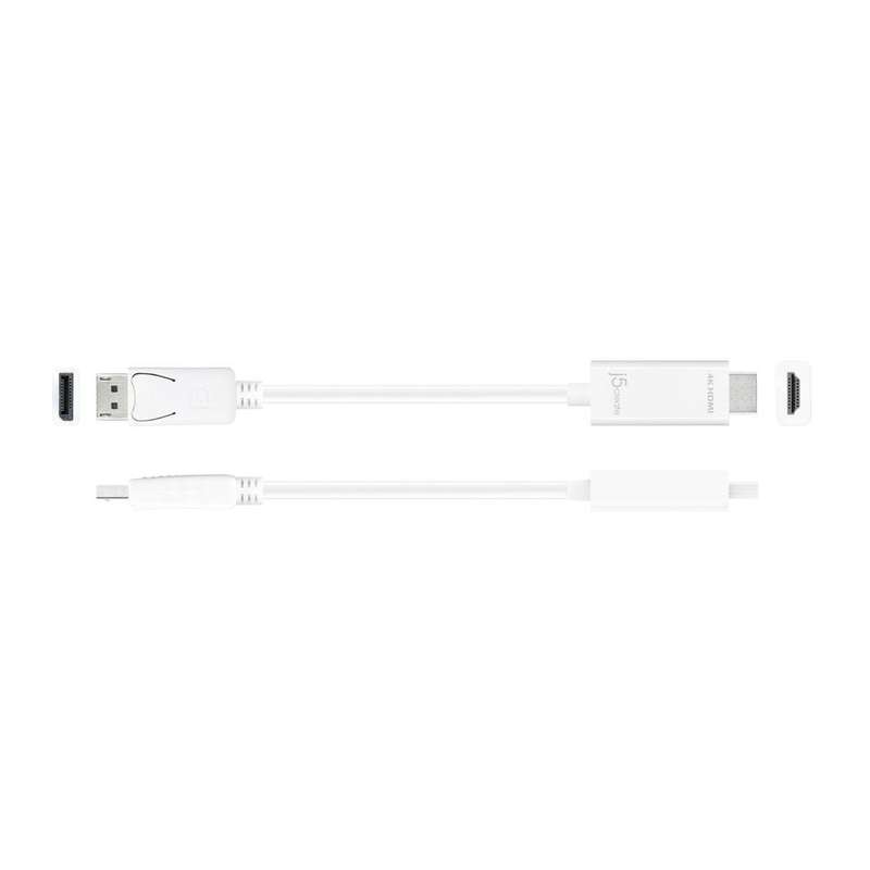 J5create JDC158 DisplayPort to 4K HDMI Cable