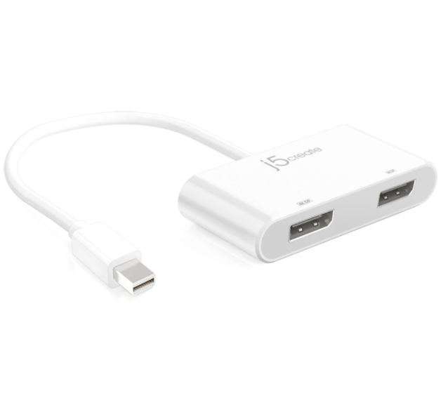J5create JDA146 Mini DisplayPort to Dual DisplayPort Adapter