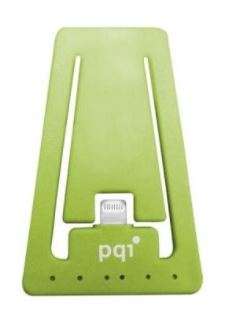 Pqi i-cable lightning 30 Green Lightning 8pins sync+charge Flat+Stand