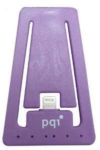 Pqi i-cable lightning 30 Purple Lightning 8pins sync+charge Flat+Stand