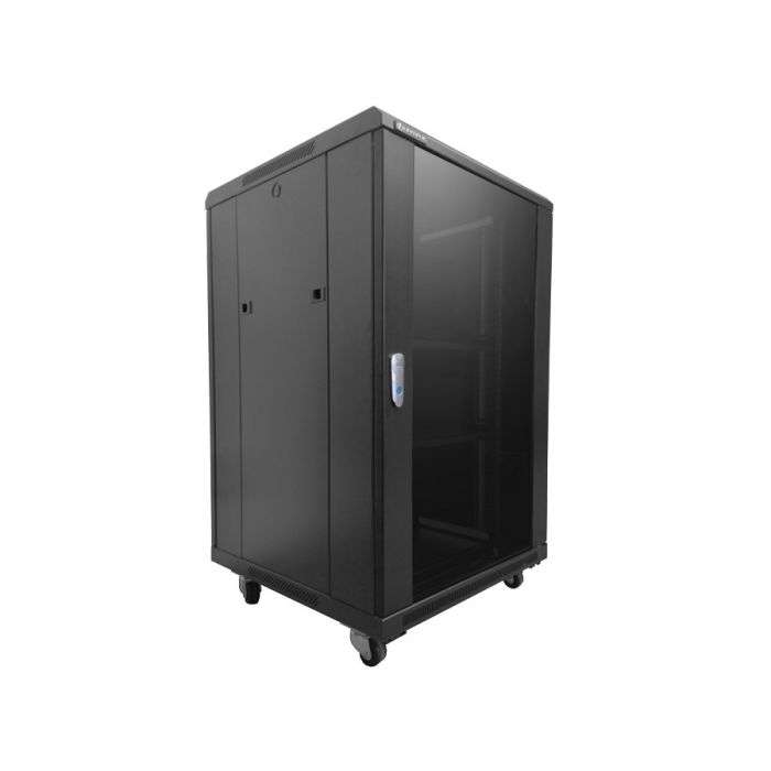 Linkbasic 18U 600 Deep Cabinet 2 Fans and 2 Shelves