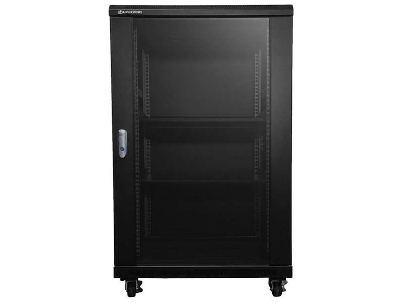 Linkbasic 18U 600 Deep Cabinet 2 Fans and 2 Shelves
