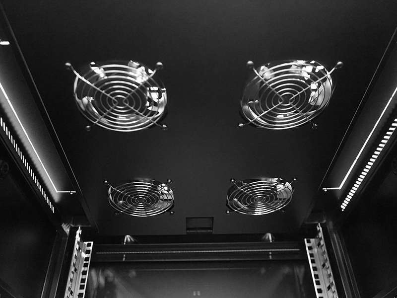 Linkbasic 42U 1M Deep Cabinet 4 Fans &amp; 3 Shelves
