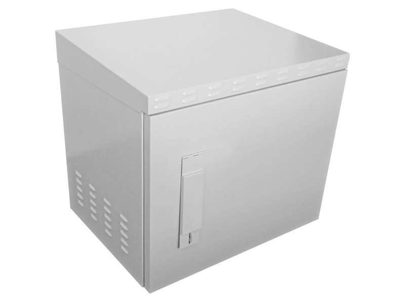 9U 450mm Deep Outdoor Cabinet with 2 fans