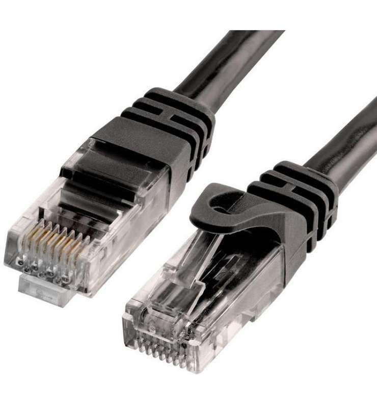 CAT5E 15 Meter Black