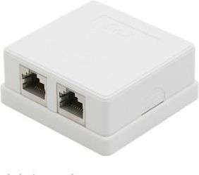 RCT- CAT5 Wallbox Dual Port