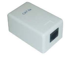RCT- CAT5 Wallbox Single Port