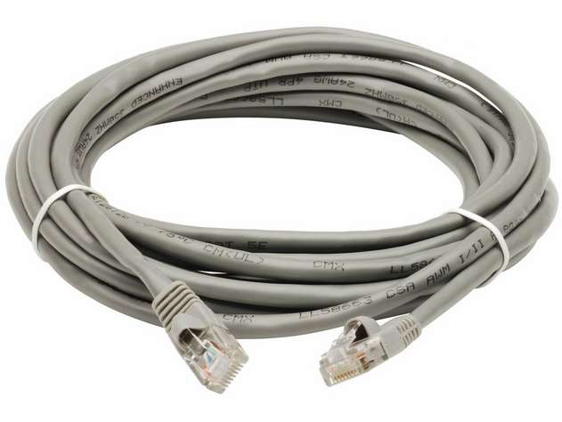 RCT - CAT6 Patch Cord (Fly Leads) 3M Grey