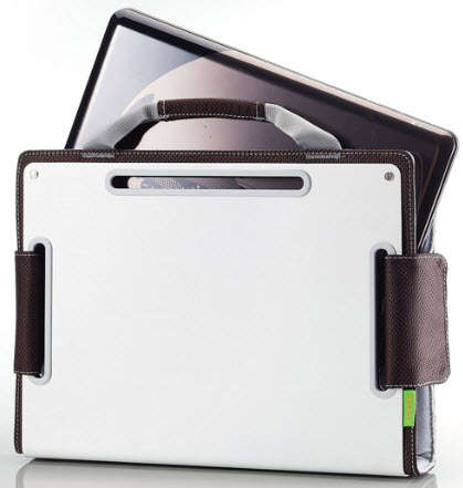 CHoiiX C-MB02-C1 silver / brown 12-13 inch notebook ergonomic metal sleeve