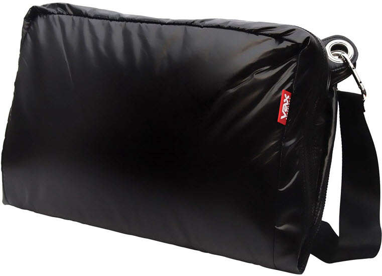 VAX vax-7004 Ramblas messenger saddlebag - Black Umbrella fabric / nylon