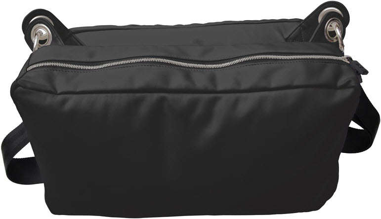 VAX vax-7003 Ramblas messenger saddlebag - Grey Soft PU - upto 20 inch