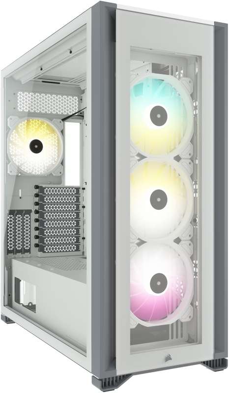 Corsair iCUE 7000X RGB Tempered Glass Full Tower ATX Smart case - White
