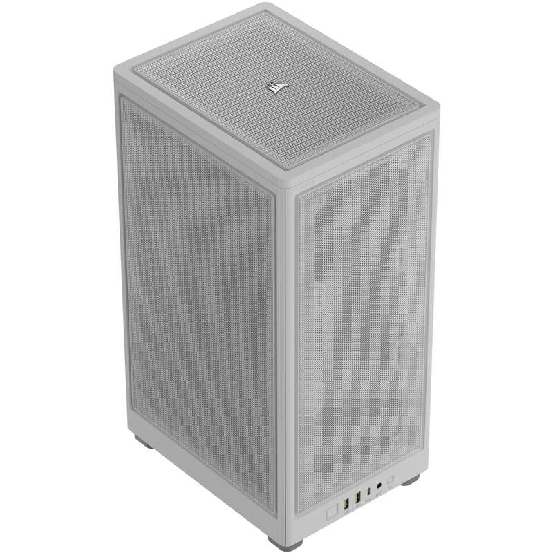 Corsair 2000D Airflow Mini-ITX PC case - White Slim fans SF PSU only