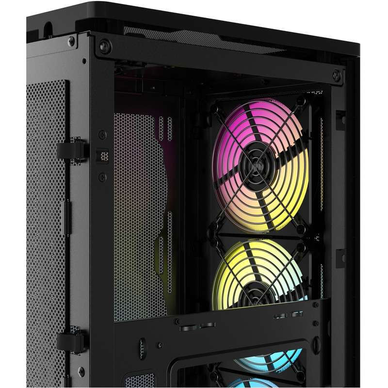 Corsair 2000D iCUE Airflow Tempered Glass Mid-Tower - Black