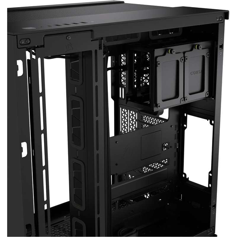 Corsair 6500X Mid-Tower Dual Chamber ATX Tempered Glass PC case - Black