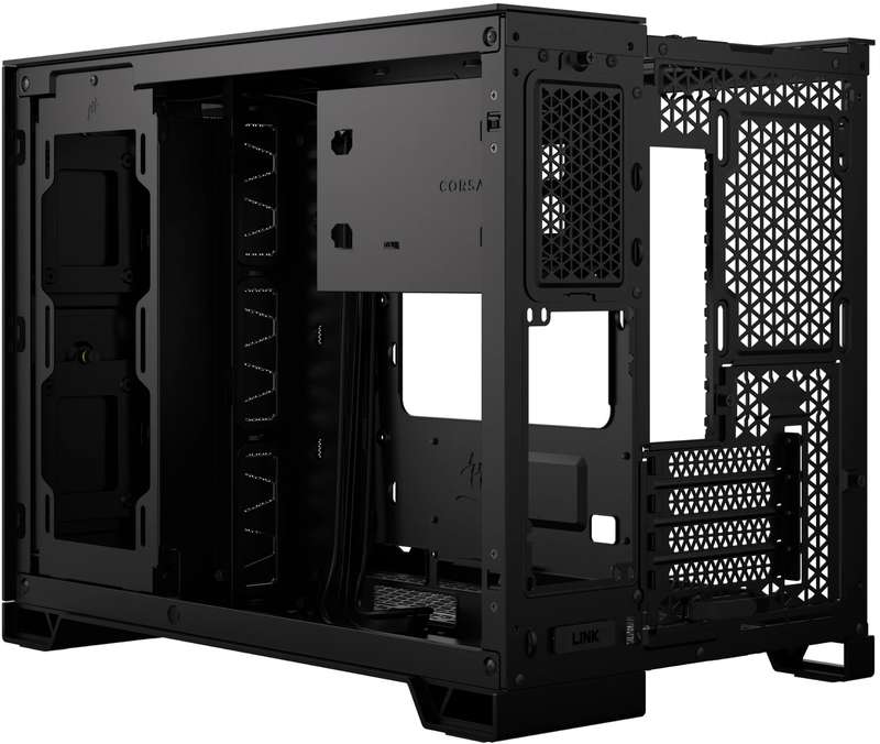 Corsair 2500D Airflow Mid-Tower Dual Chamber ATX PC case - Black