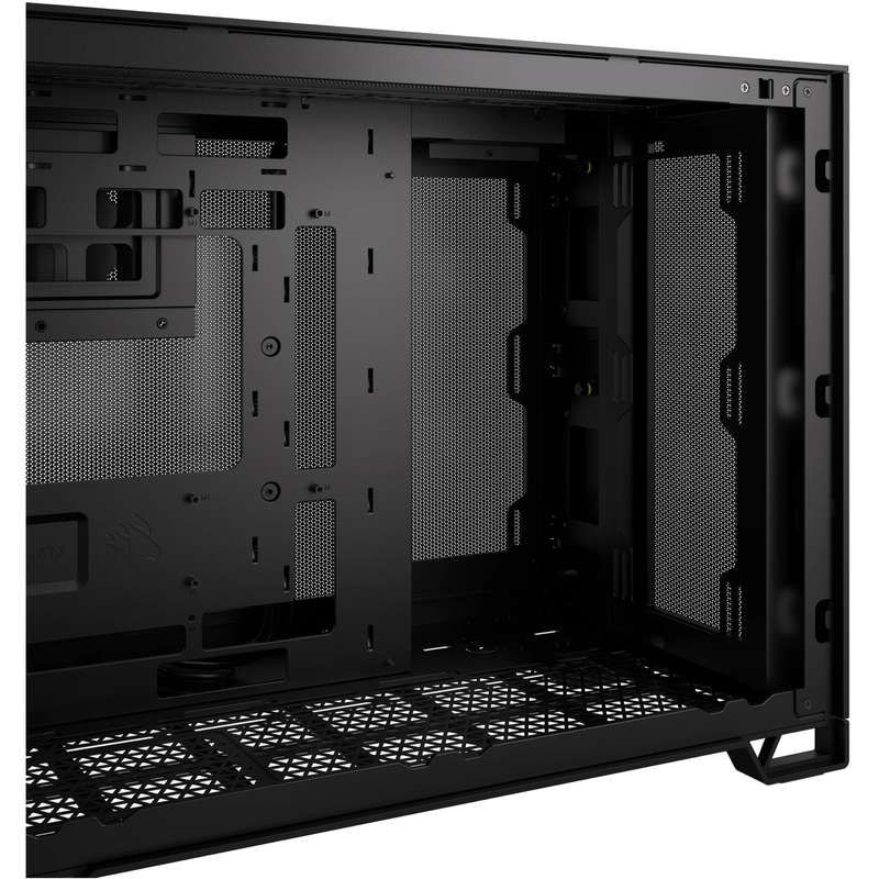 Corsair 2500D Airflow Mid-Tower Dual Chamber ATX PC case - Black