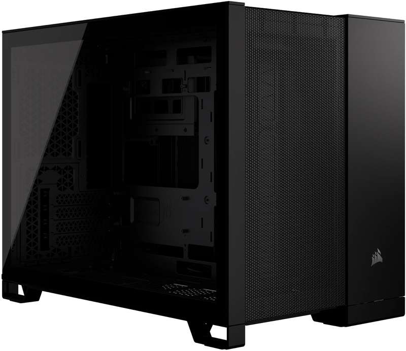 Corsair 2500D Airflow Mid-Tower Dual Chamber ATX PC case - Black