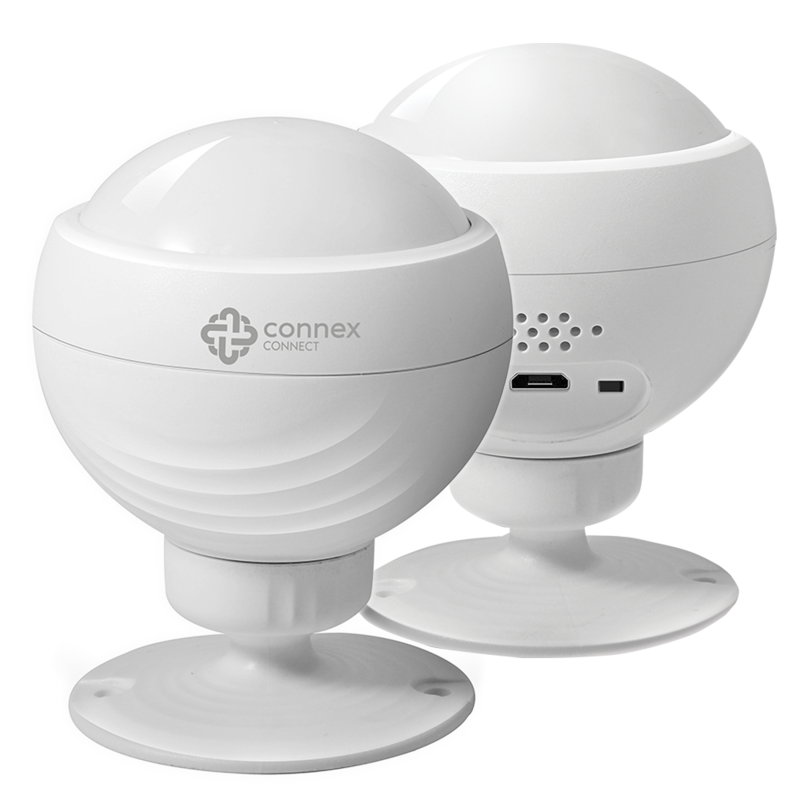 Connex Connect Smart WiFi Motion Sensor Recharge Twin Pack