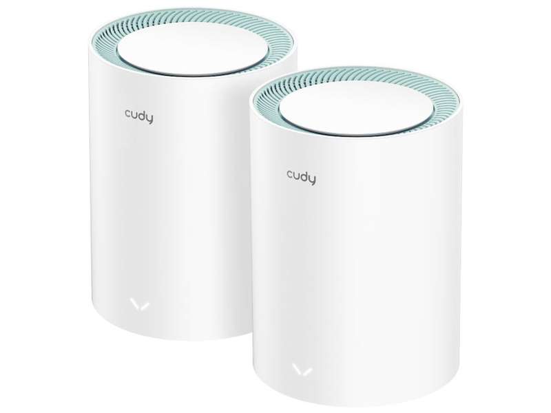 Cudy Dual Band WiFi 5 1200Mbps Gigabit Mesh 2 Pack | M1300 (2-Pack)