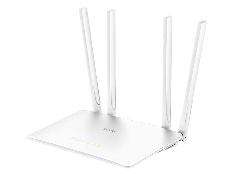 Cudy Dual Band WiFi 5 1200Mbps 5dBi Fast Ethernet Router | WR1200
