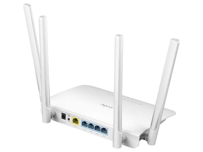 Cudy Dual Band WiFi 5 1200Mbps 5dBi Gigabit Mesh Router | WR1300