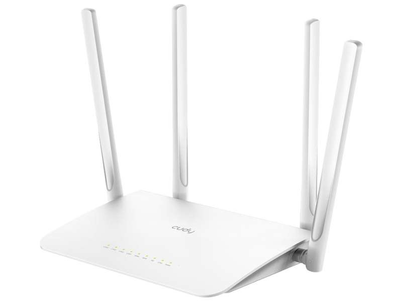 Cudy Dual Band WiFi 5 1200Mbps 5dBi Gigabit Mesh Router | WR1300