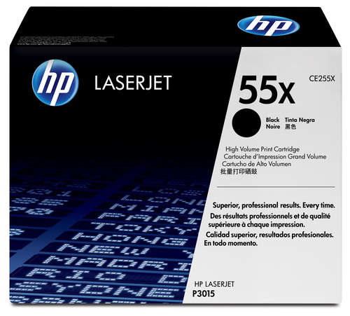 HP 55X Laserjet P3015 Black Print Cartridge