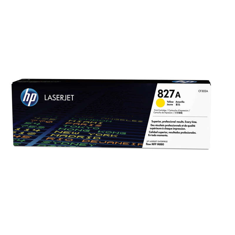 HP 827A Yellow Toner Cartridge 32000 Pages Original Single-pack