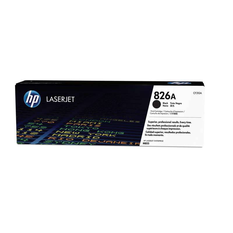 HP 826A Black Toner Cartridge 29000 Pages Original Single-pack