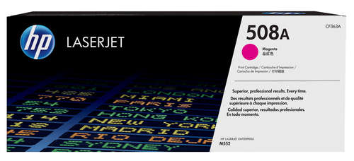 HP 508A Magenta Laserjet Enterprise M552/M553 Cartridge