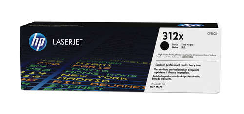 HP 312X CLJ M476 High Yield Black Print Cartridge