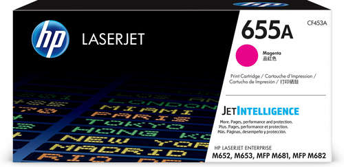 HP 655A Magenta Original Laserjet Toner Cartridge (Cf453A)