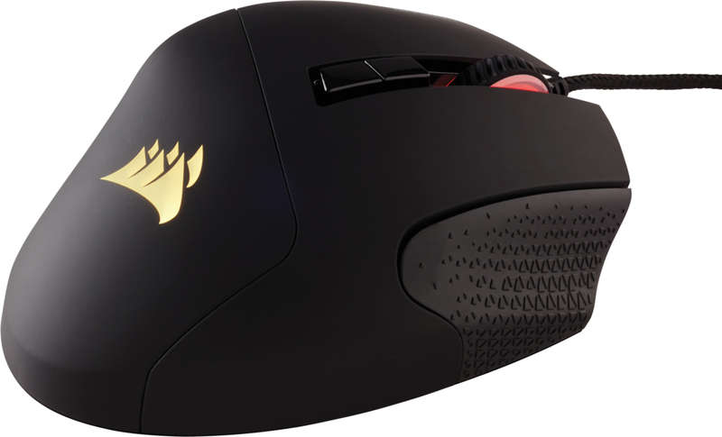 Corsair Scimitar Elite RGB Optical Moba/MMO Gaming Mouse - Black