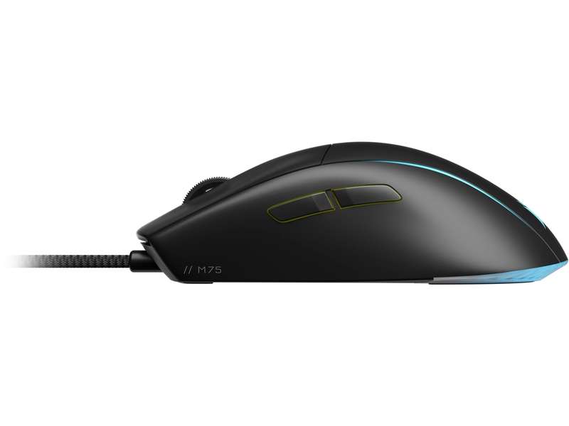 Corsair M75 Lightweight USB RGB Gaming Mouse - Black