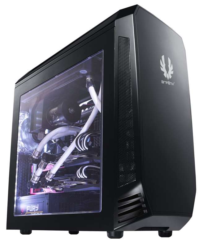 Bitfenix AEG-300-KKWL1 AEgis - BlacK + Windowed + Icon Display