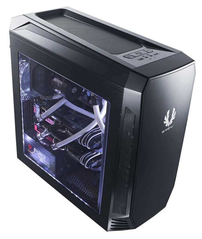 Bitfenix AEG-300-KKWL1 AEgis - BlacK + Windowed + Icon Display