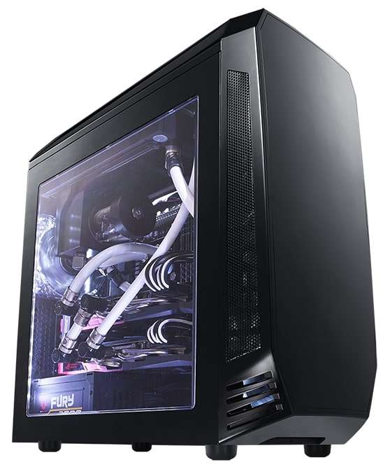 Bitfenix AEG-300-KKWL1 AEgis - BlacK + Windowed + Icon Display
