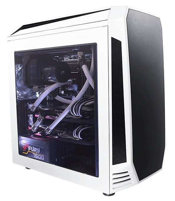 Bitfenix AEG-300-WKWL1 AEgis - White + Windowed + Icon Display