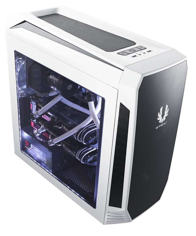 Bitfenix AEG-300-WKWL1 AEgis - White + Windowed + Icon Display