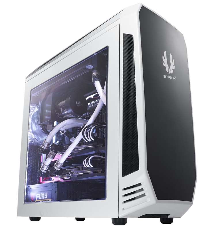 Bitfenix AEG-300-WKWL1 AEgis - White + Windowed + Icon Display