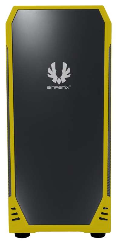 Bitfenix AEG-300-YKWL1 AEgis - Yellow + Windowed + Icon Display