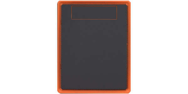 BitFenix Prodigy Acc front bezel - Black+Orange highlight - Meshed