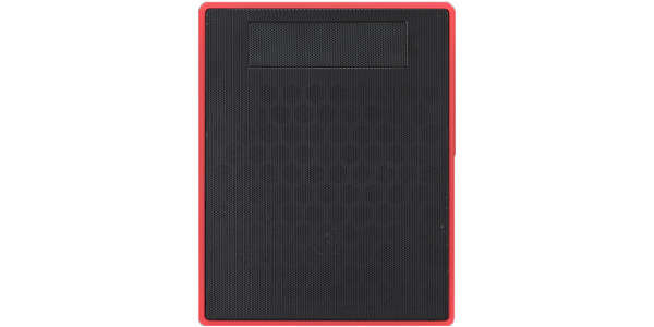 BitFenix Prodigy Acc front bezel - Black+Red highlight - Meshed