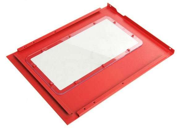 Bitfenix Red Windowed side panel BFC-PRO-300-RRWA-RP Prodigy Acc