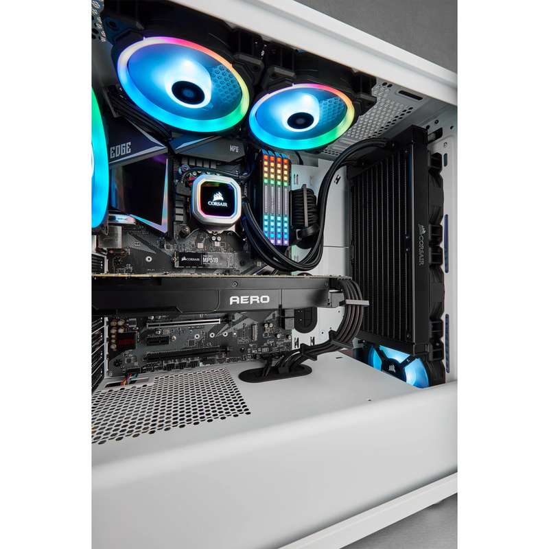 Corsair 275R Airflow Tempered Glass Mid-Tower Gaming Case White