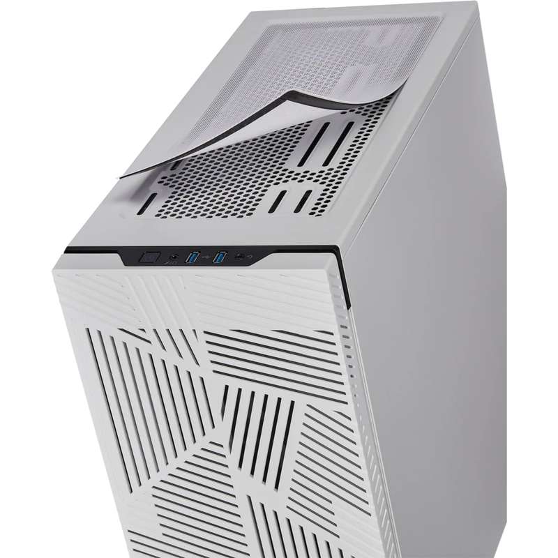 Corsair 275R Airflow Tempered Glass Mid-Tower Gaming Case White