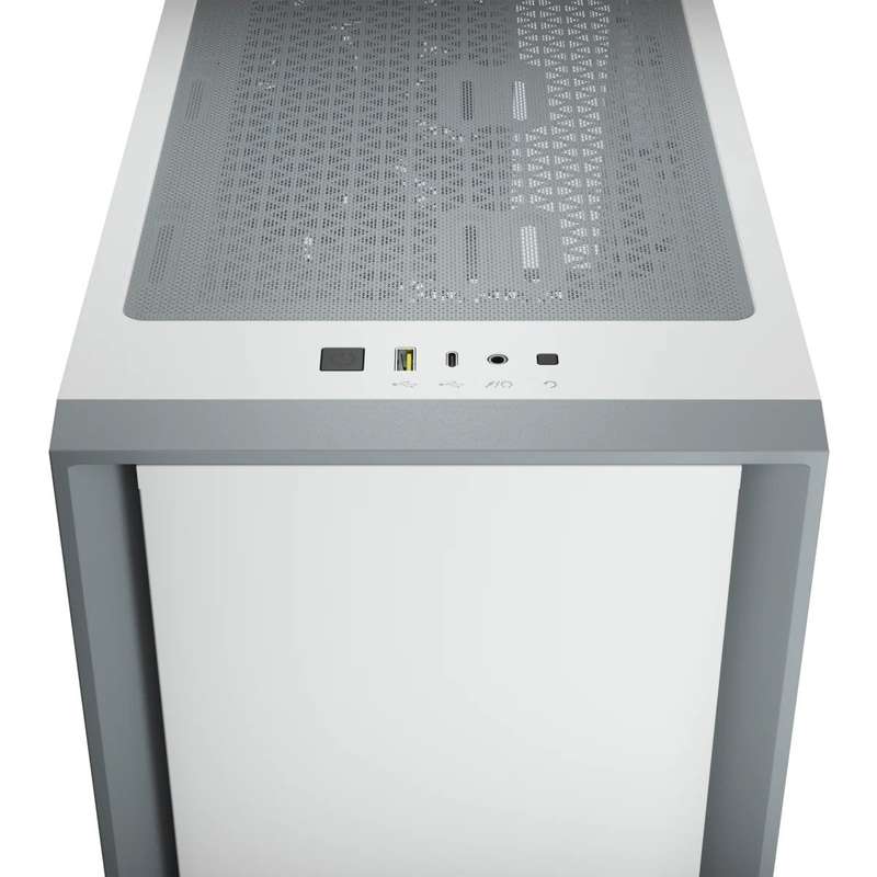 Corsair 4000D Tempered Glass Mid-Tower ATX Case White